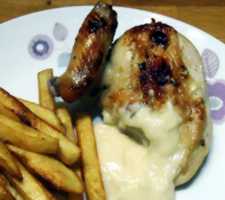 image of chicken with garlic