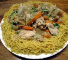 image of Authentic Chinese chicken chow mein