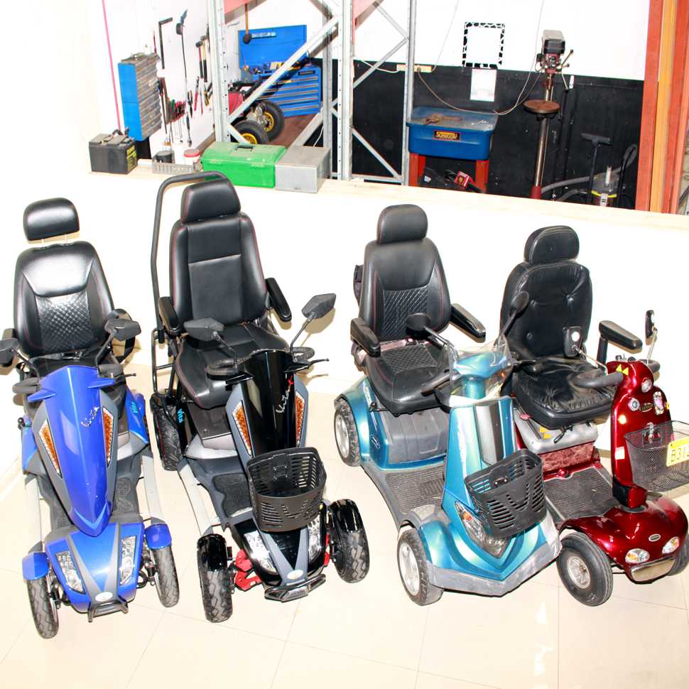 Wrecking scooters