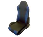seat blue