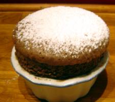 chocolate souffle