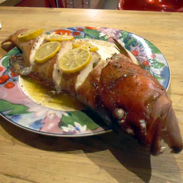 coral trout recipe baked with butter