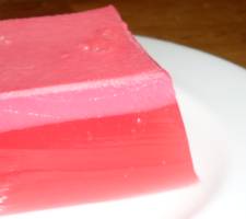 creamed jelly square