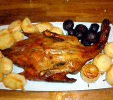 Roast goose