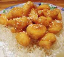 image of honey prawns