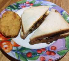 image of steak sandwich