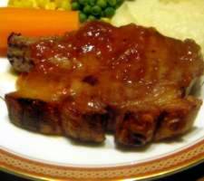 image of sweet pork chop